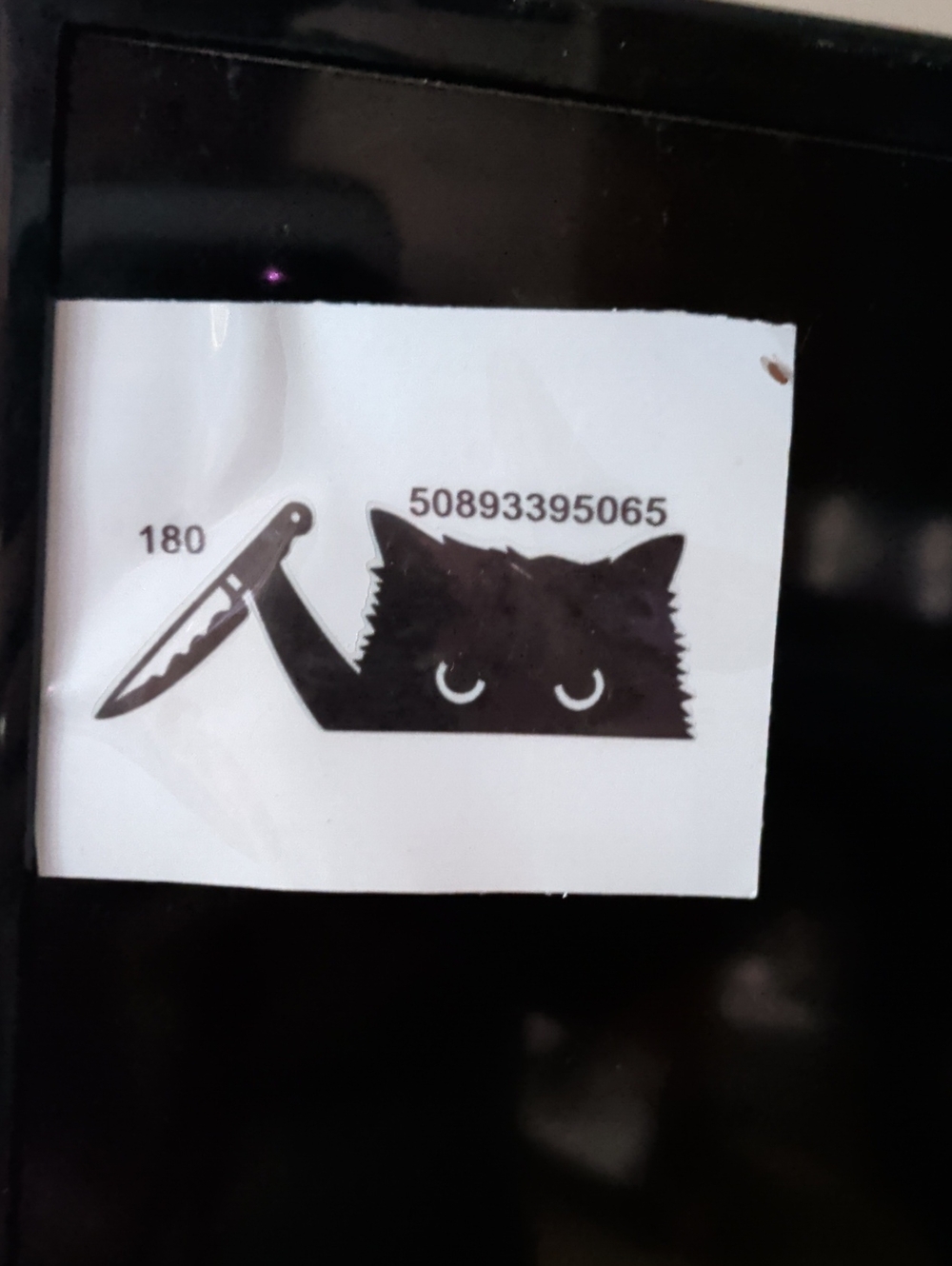 Black Cat Sticker Decal for Pets Cat Lovers